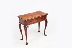 11047 - 18th Century Mahogany Fold-Over Tea Table