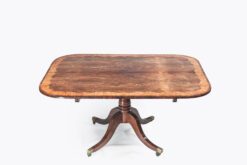 11289 - Early 19th Century Rectangular Rosewood Tip-Up Dining Table