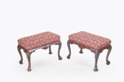 11330 - Early 19th Century Pair of Irish Mahogany Stools