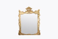 11309 - Early 19th Century Carved Gilt Overmantle Mirror