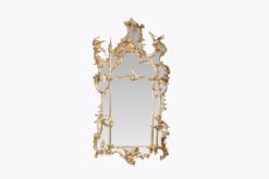 11394 - Late 18th Century Irish Chippendale George III Giltwood Mirror