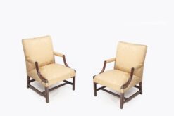 11400 -  19th Century Pair of Gainsborough Armchairs