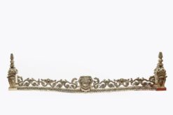 11488 - 19th Century William IV brass fire fender
