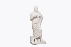 11518 - 19th C Statuary Marble Figure of Sophocles